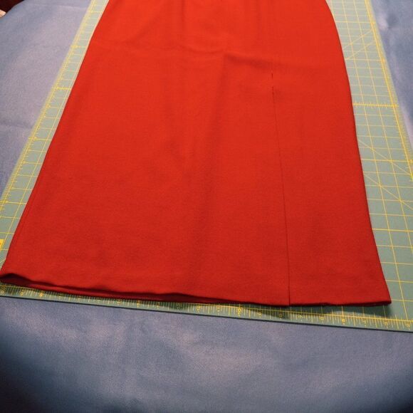 Casual Corner Red Jacket and Skirt Set - Picture 3 of 12